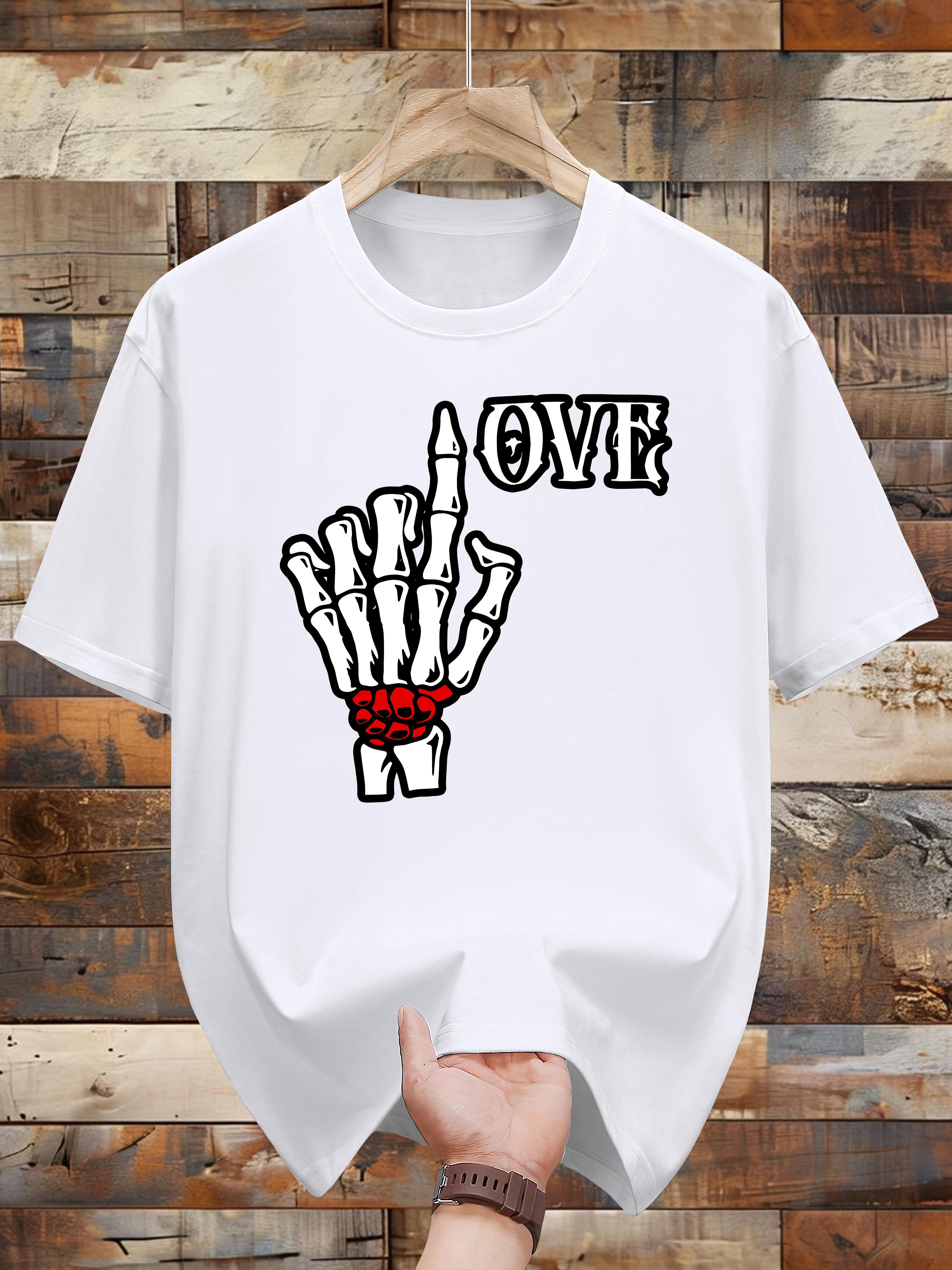 100% Cotton Graphic T-shirt - Casual & Versatile M