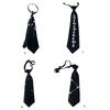 Uniform Black Ties For Janpanese JK Uniform Cosplay Accessory Neckwear jk seifuku Cute Anime Necktie with Pearls
