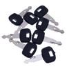 JEENDA (8) Ignition Keys RC411-53933 459A RC461-53930 for Kubota Mini Excavator Backhoe Skid Steer Track Loader KX121-3 KX161-3 KX41-3 KX71-3 KX91-3