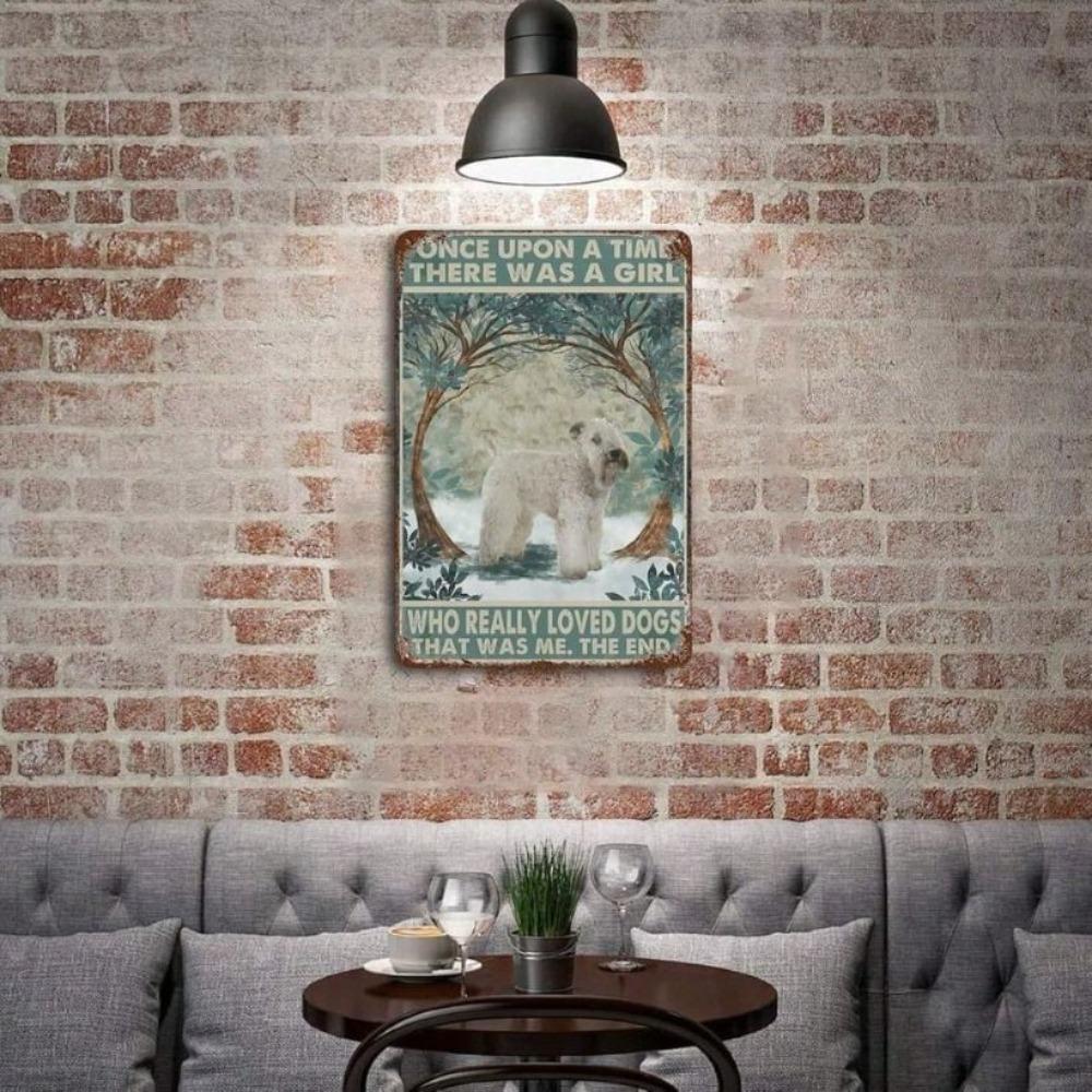 Metal Poster Dog Funny Vintage Tin Sign Wall Decor for Home Bar Cafe