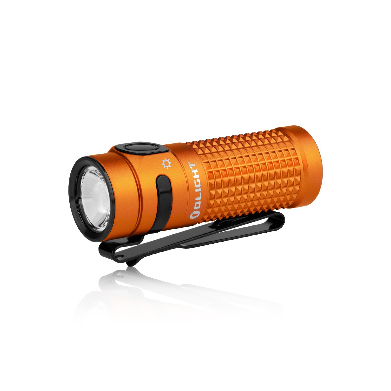 

OLIGHT Baton 4 1300 Stepless Mini for IPX8 Emergency and Power Outage Preparedness Flashlight, Lumens, Compact, Powerful, Dimming, Flashlight, оранжевый
