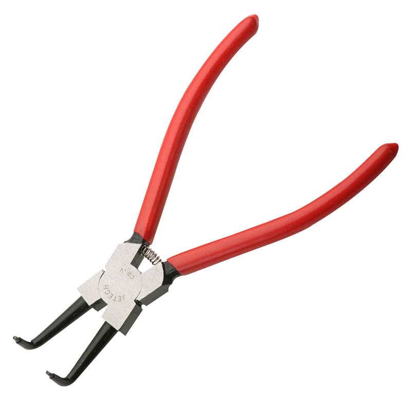 JETECH SR-5C 5-inch Bent Nose Internal Circlip Pliers