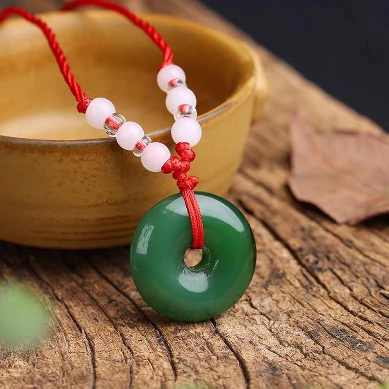 S925 Silver Retro Circle Necklace – Women's Elegant Clavicle Chain, Light Luxury Trendy Sweater Accessory