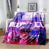 Album Rapper Juice Wrld 999 Decke Poster Kunst Gedruckte Flanelldecke Weiche Tagesdecke Sofa Wärmende Abdeckung Geschenk für Musikfans
