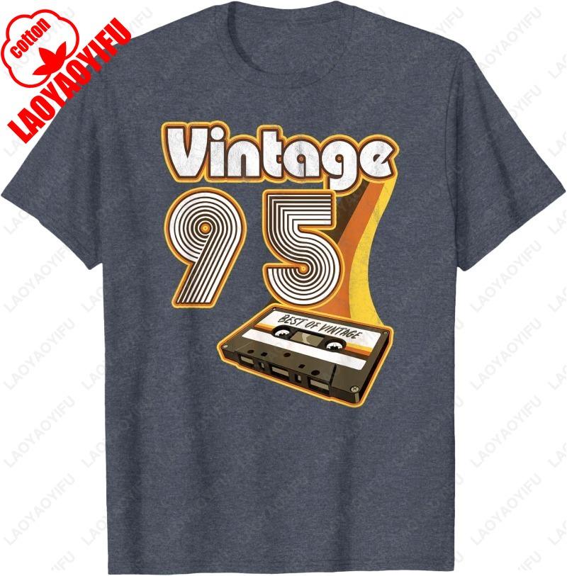 1995 Vintage 30th Birthday Retro Men Women Gift TShirt Summer Classics Funny Tops Casual Comfortable Unisex Graphic Camisetas