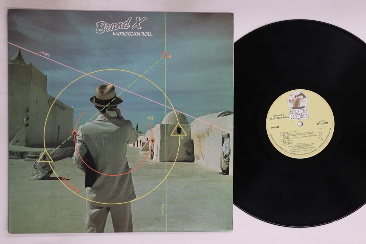 

LP Record BRAND X - Moroccan Roll PB9822 PASSPORT 1977 US Rock Used