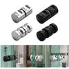 Pack of 2 Stylish Contemporary Glass Door Handles Aluminum Alloy Materials Bathroom Accessory for Wet Environment