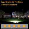 Portable 50W 100W 150W 200W LED Floodlight for Outdoor Garage Security Construction IP66 Waterproof Working Stand Light