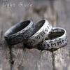 NEW Men's 316L Stainless Steel Odin Viking Rune Ring Retro Fashion Jewelry Gift for Teen