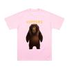 Hoppers Movie T-shirts Animation Graphic Tee Beaver and Bear Funny Cartoon Print Clothing Unisex New Pure Cotton T-shirt