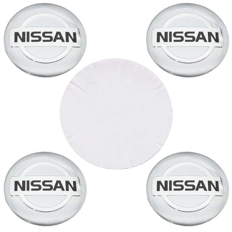 Nissan 54mm 56mm 60mm 65mm Car Wheel Emblem Wheel Center Hub Cap Auto Rim Refit Dust-proof Badge Covers Sticker Accessories