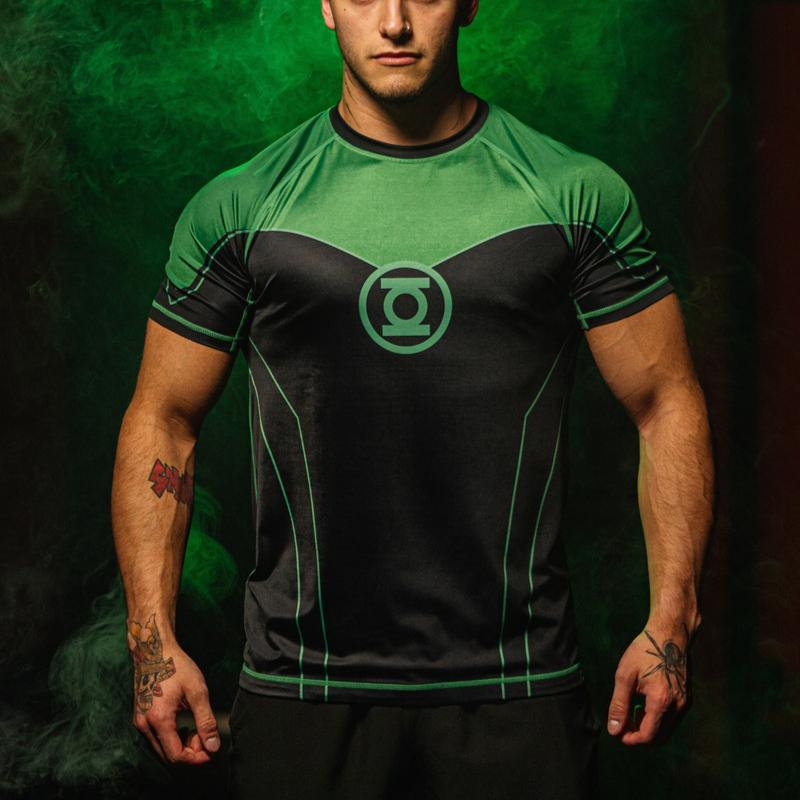 T-shirt da uomo estiva girocollo con stampa 3D