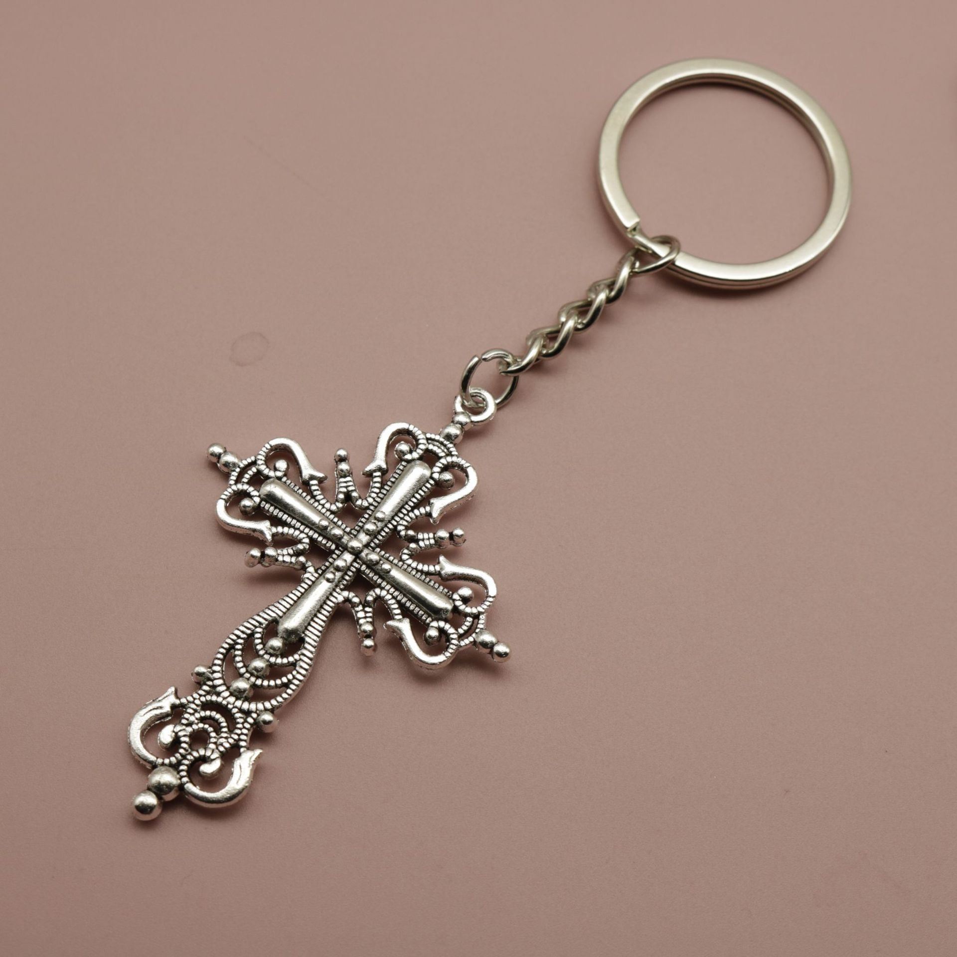 

Популярные ювелирные изделия Простой крест-кулон Брелок-кулон one size