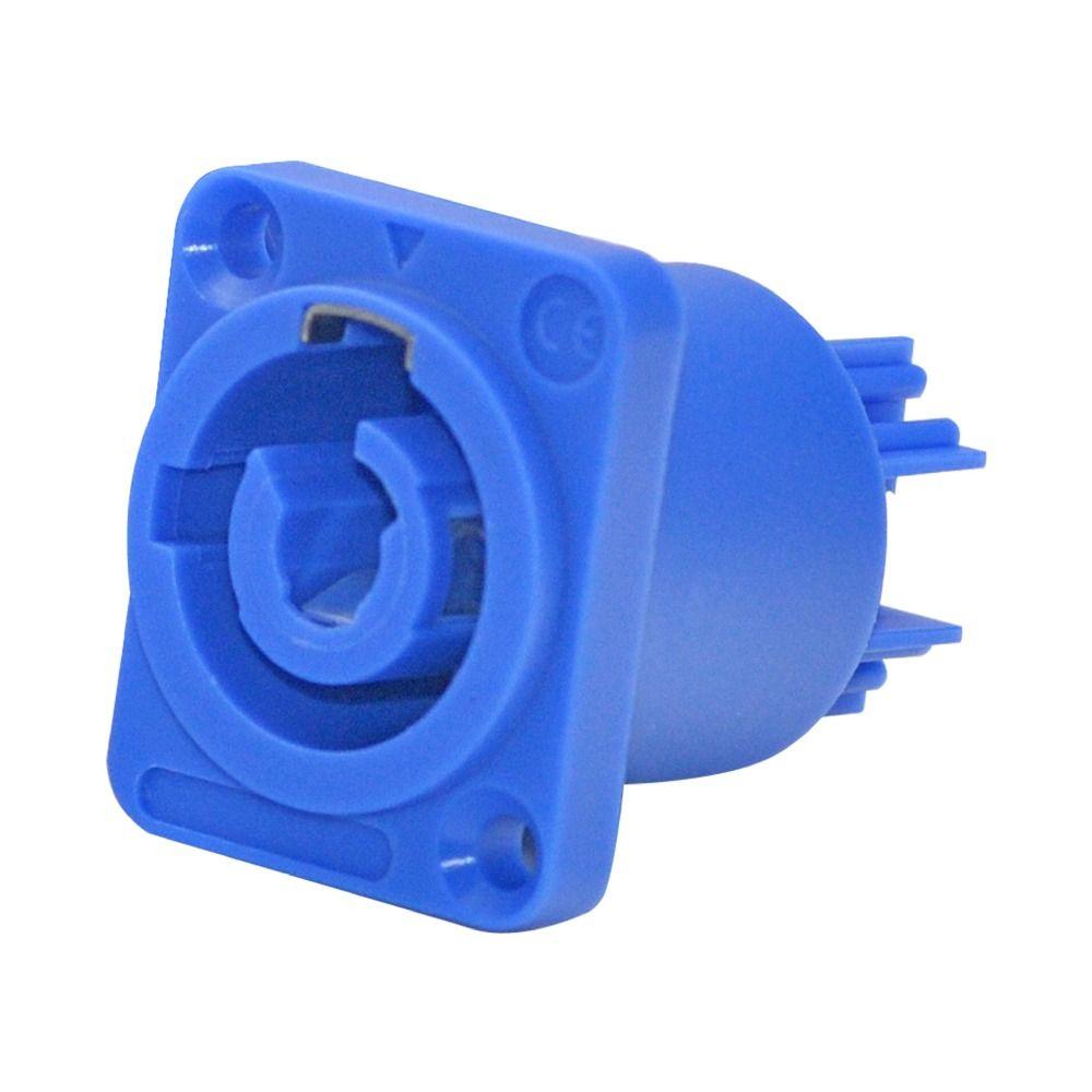 10 Pc/bag Blue/White 20A 250V AC Power Plug Adapter Aviation Power Industrial Plug  Sound
