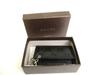 Authentic GUCCI GG Imprimee Black Leather 6 Pics Key Chain #b056  Open box