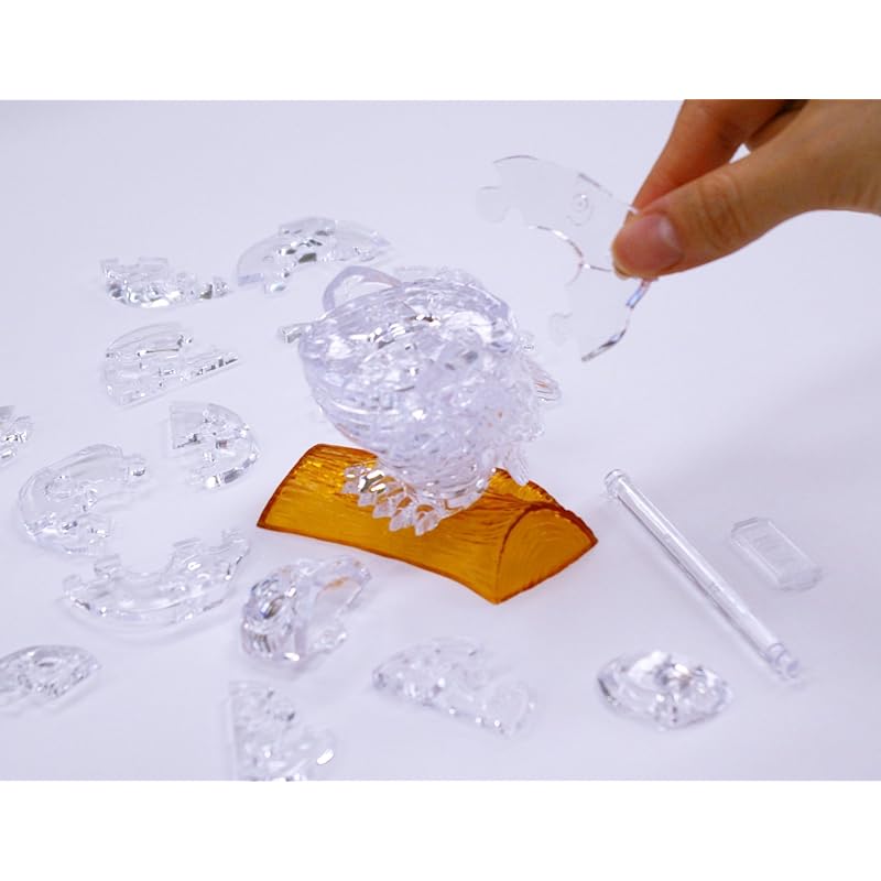 Beverly 42-Piece Crystal Puzzle Owl - Clear