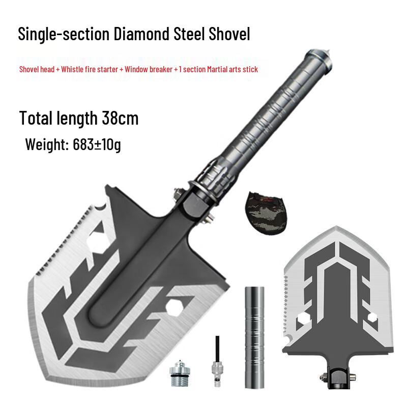 Lixin Outdoor Multi-functional Folding Shovel