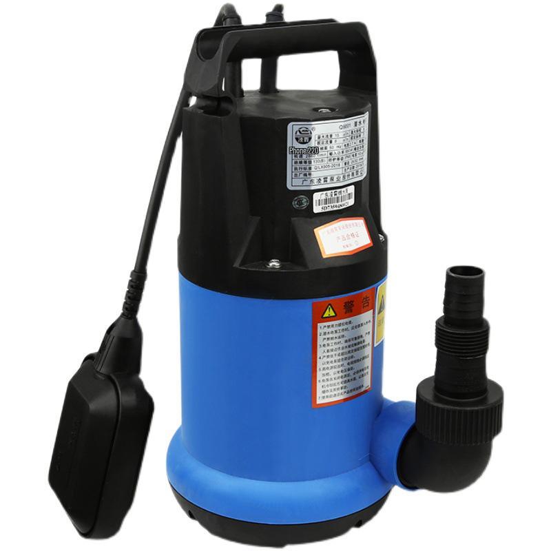 Lingxiao Automatic Corrosion-Resistant Submersible Pump with Float Switch for Fish Ponds, Pools, and Sewage.
