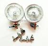 Lambretta Vespa Universal 12v 4 2 Clear Spot Light & Stainless Steel Bracket