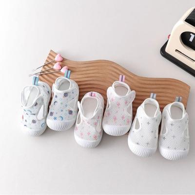 Prodyšné síťované botičky pro chodící děti, unisex, pro 1-3 roky - Měkká podrážka, protiskluzové