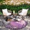 Australian Shepherd pattern round rug,Carpet Rug for Living Room Bedroom  Playroom ,Non-slip Floor Mat,Holiday Gifts and Birthday Gifts.