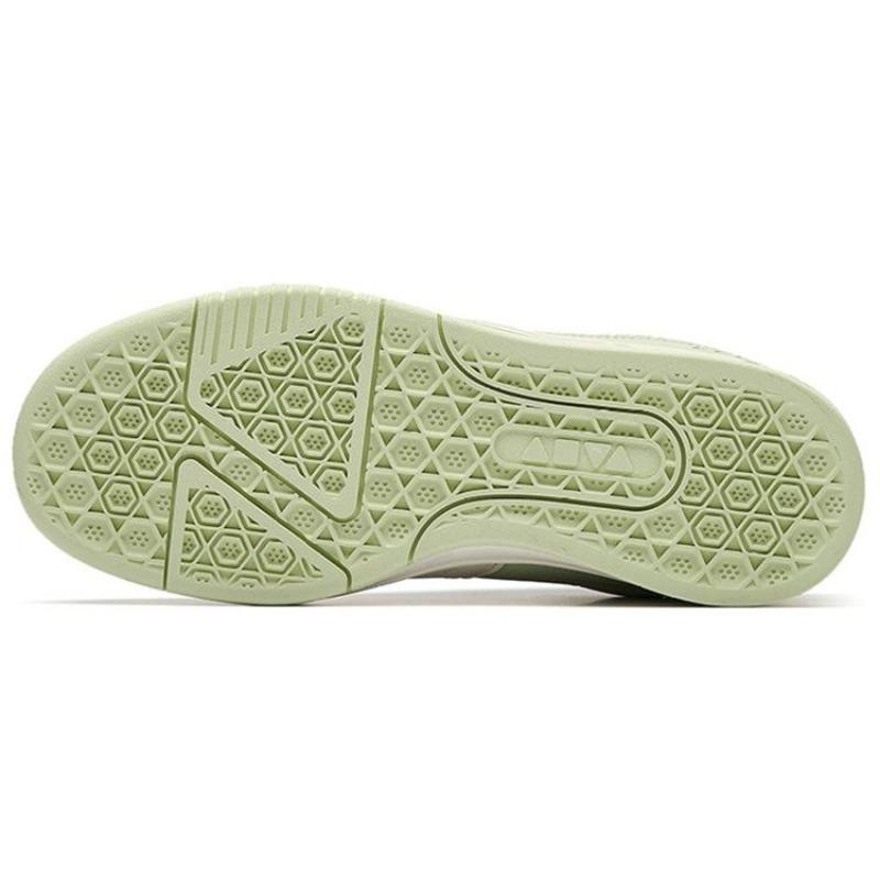 Anta Aoyu Durable Low-Top Skate Shoes Women Sneakers White Green 122238077-5
