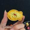 3D Chinese Style Food Magnet: Lobster & Noodles Hot Pot with Mantis Shrimp Sticker