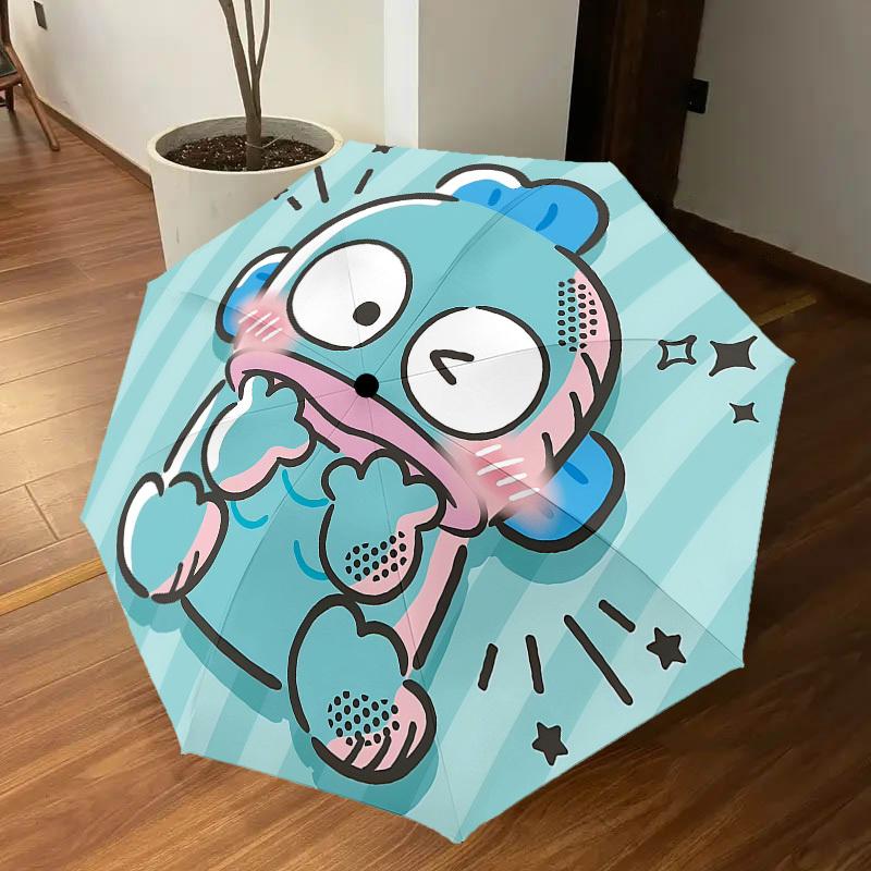 1PC Cartoon Animal Umbrella-8-Rib Reinforced, Automatic Open, Lightweight & Durable, Cute Fashion Accessory for Outdoor-P2686