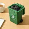 2/4Pcs Mini Desktop Storage Bin Portable Trash Container Dollhouse Ornament Cosmetic Jewelry Storage Box Stationery Organizer
