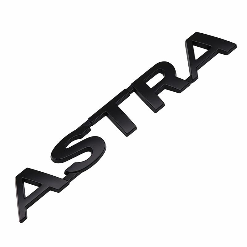 1Pc Metal 3D Sticker Emblem Car Body Fender Side Rear Trunk Bumper Badge Logo Decal Letter Labeling Opel Astra Zafira Corsa Vectra
