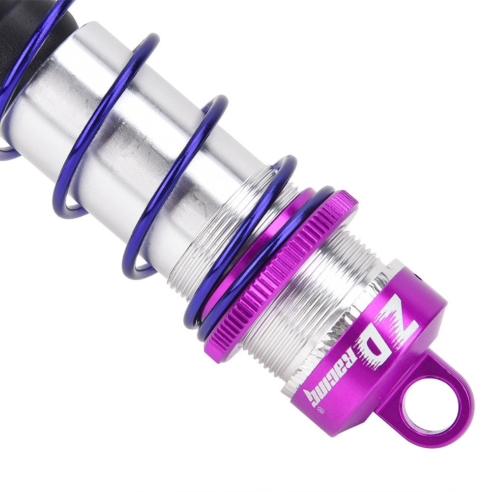 1Celsius8 RC Car Metal Oil Pressure 2pcs Front Shock Damper 2pcs Rear Shock Damper (Red)