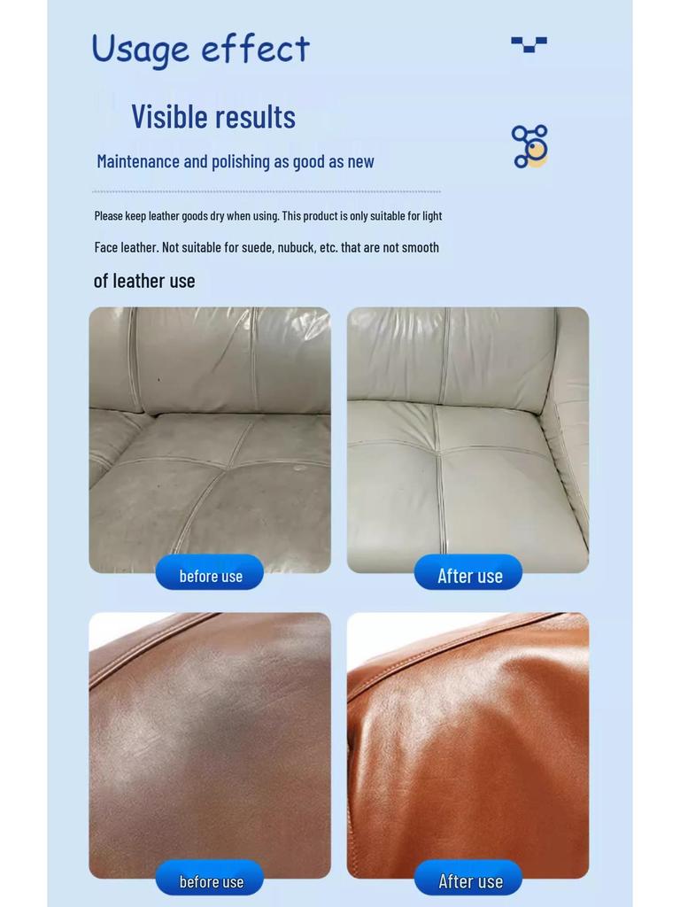 Premium Lederreiniger & Pflege für Sofas und Handtaschen