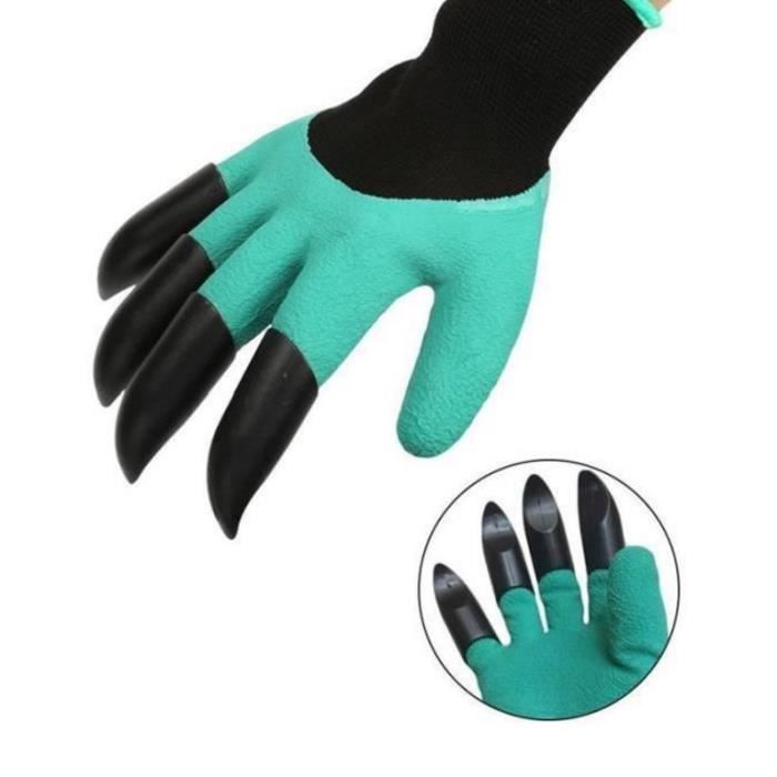 1paire Gants de jardin jardinage avec creuser griffes-Gants de jardinage pour Creuser et Plantation Plantes de pépinière