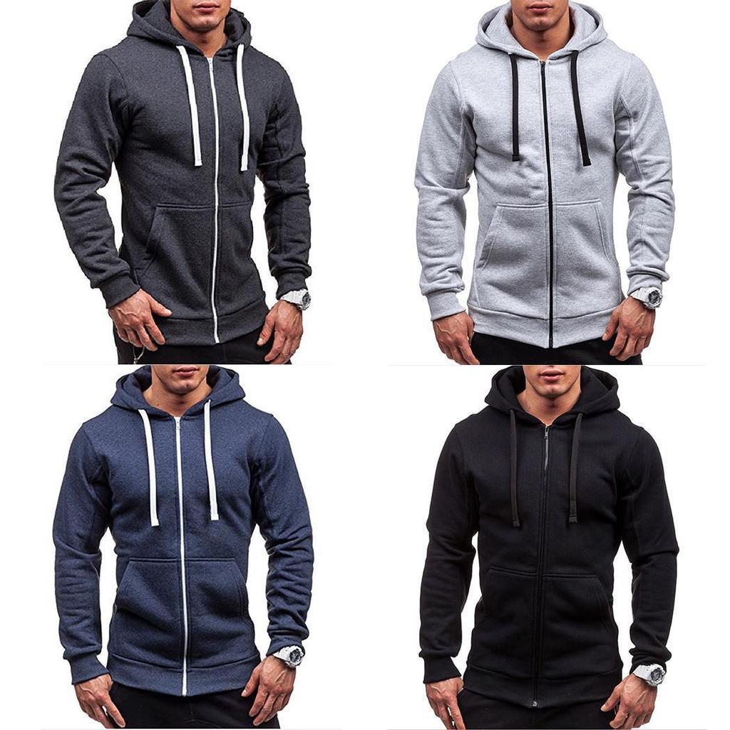 Men's Outwear Winter Hoodies Comfortable Warm Jumper Coat With Soft Material