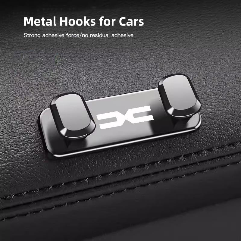 BGS1 1Pcs Car Interior Metal Storage Hook Phone Holder For Dacia Logan Sandero Duster Lodgy Spring Jogger Dokker Stepway Bigster