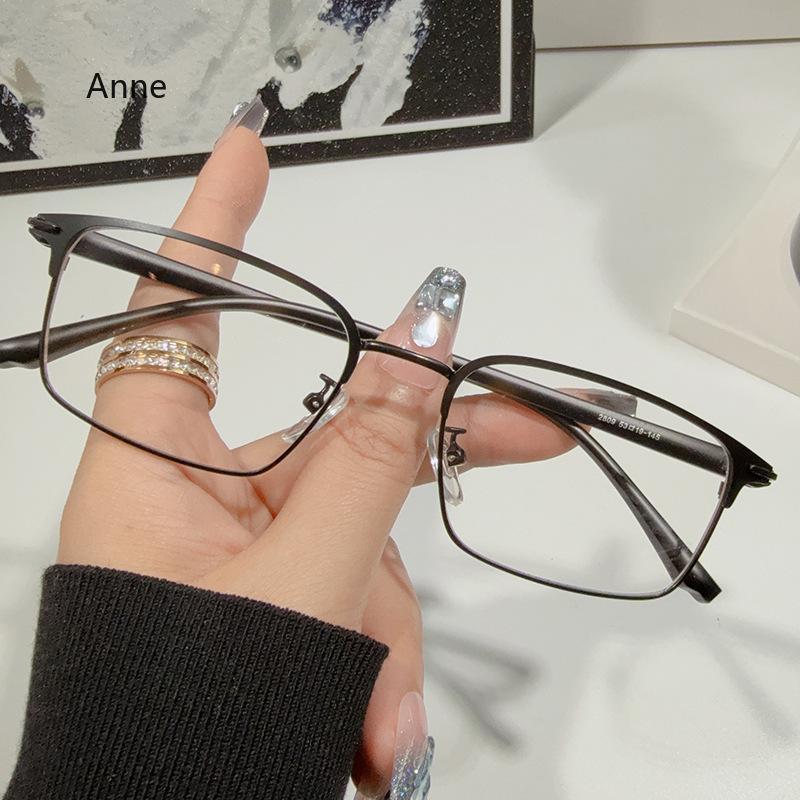Anti Eye Fatigue Square Reading Glasses With Blue Light Filter For Men Women Gafas De Lectura