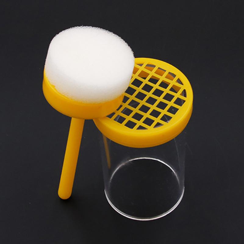 Plunger Beekeeper Yellow Catcher Tool Bee Beekeeping Supplies Bee-Friendly Queen Bee Marker Bottle Beekeeping Supplies Frames