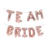 Rose Gold 'Bride to Be' Balloon Set for Wedding or Valentine's Day Party