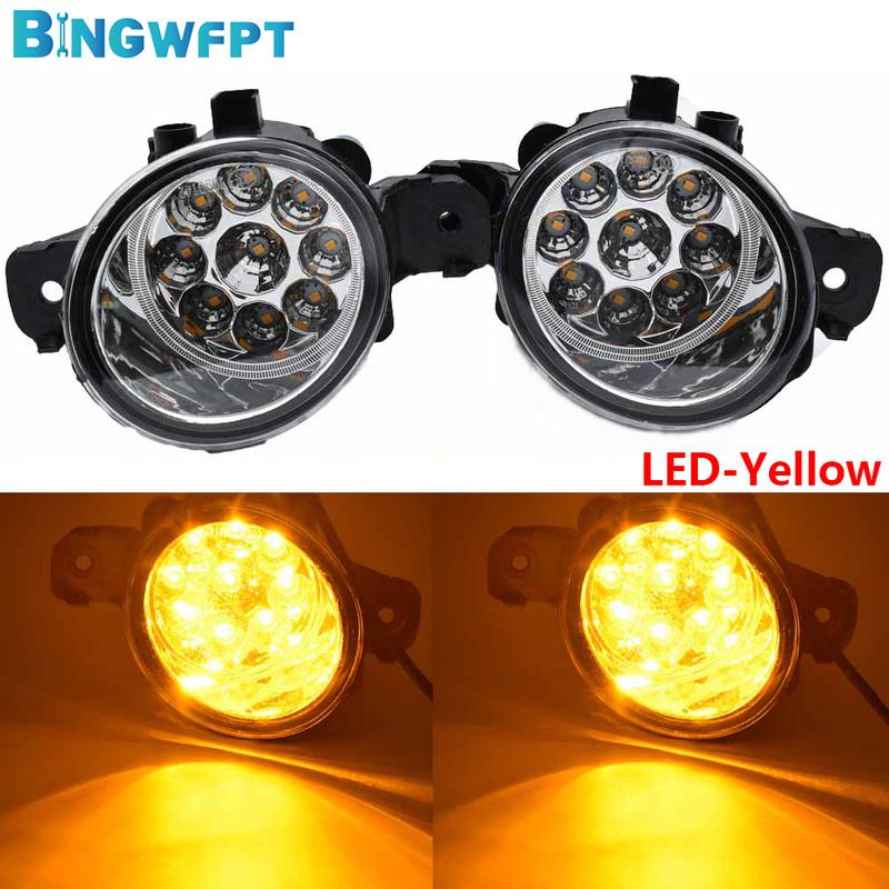 2X Daytime Running Light Fog Light Fog Lamp DRL Car H11 12V LED Bulb For Nissan Teana J32 For Nissan Teana 2004-2015