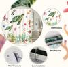 Cute Sea Turtle Shower Curtain Ocean Octopus Fish Shower Curtain for Bathroom Waterproof Fabric Bathroom Curtain with 12 Hooks