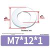Extra Large Galvanized Metal Flat Washer (Sizes M1.6-M14)