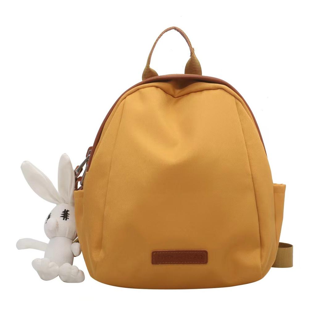 Mammaveske Ryggsekk Reise Liten Ryggsekk Ensfarvet Skulderveske Messenger Bag