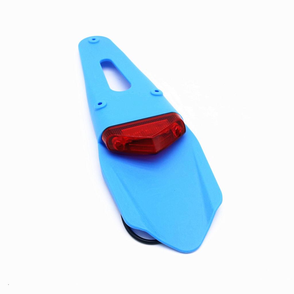 Motorcycle LED Tail Light Rear Fender Stop Brake Warning Lamp Universal Off-road Motorcycles Scooter Taillight 12V Moto Parts