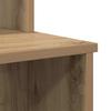 Artisan Oak Desk 120.5 x 44 x 88.5 cm Engineered Wood