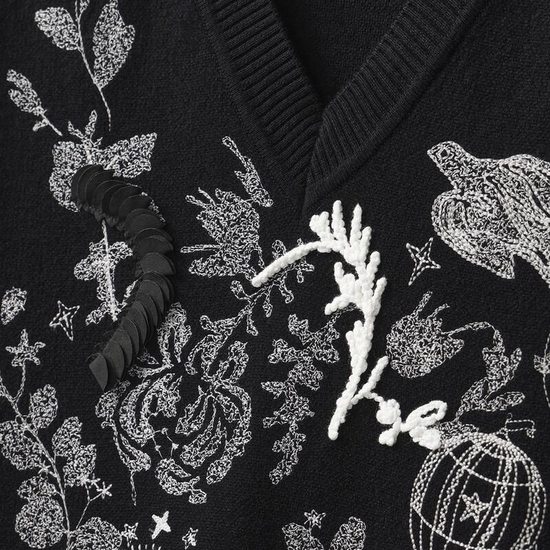 Broadcast Autumn V-Neck Layered Vest