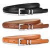Women'S Thin Belt High-End Decorative Jeans Dress Simple Pin Buckle Solid Color Small Belt Women