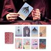 Unique Tarot Card Deck Portable Fate Divination Card Future Telling Board Game for Beginner