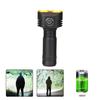 D2 Mini 6LED Flashlights Rechargeable Aluminum Alloy Flashlight 4 Modes Searchlight Magnetic Work Light Outdoor Fishing Torch