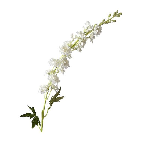 

Larkspur Artificial Flowers Realistic Delphinium with Bendable Stems Rustic Floor Vase Decor for Home Wedding Decor Reusable Floral Arrangements белый