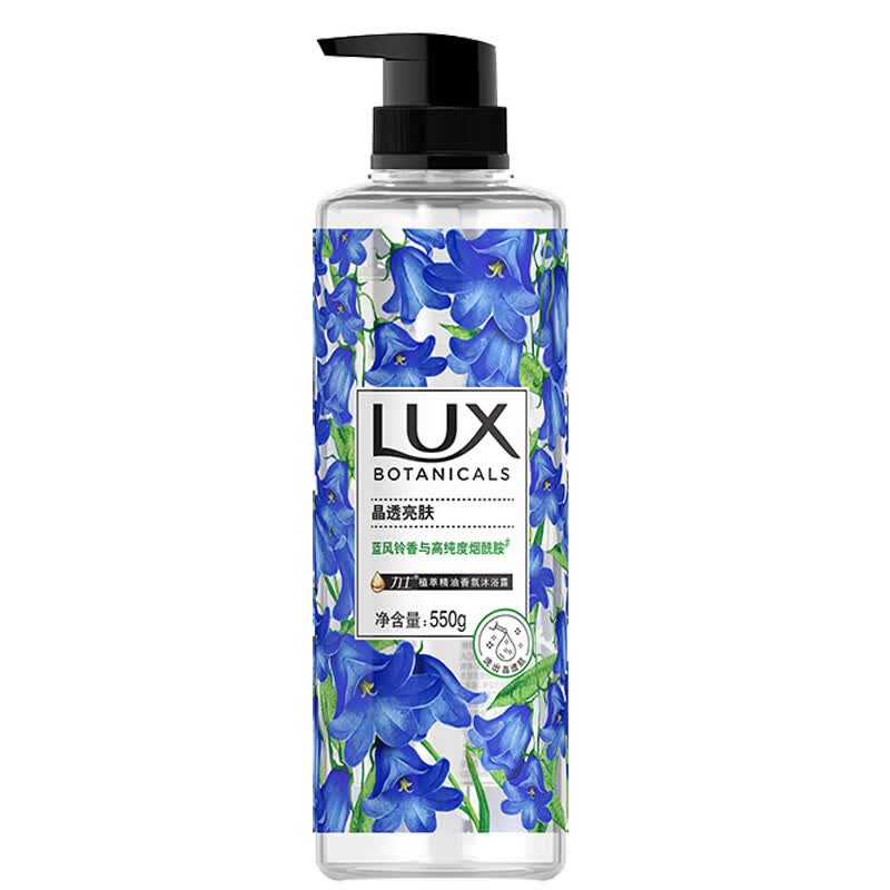 Lux Bluebell Botanical Essential Oil Shower Gel